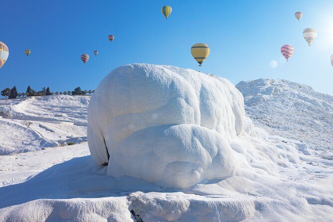 Antalya / Belek : Pamukkale Day Trip w/ Optional Hot Air Balloon - Cotton Castle, Cleopatra’s Pool, and Hierapolis: How to Spend Your Time Well