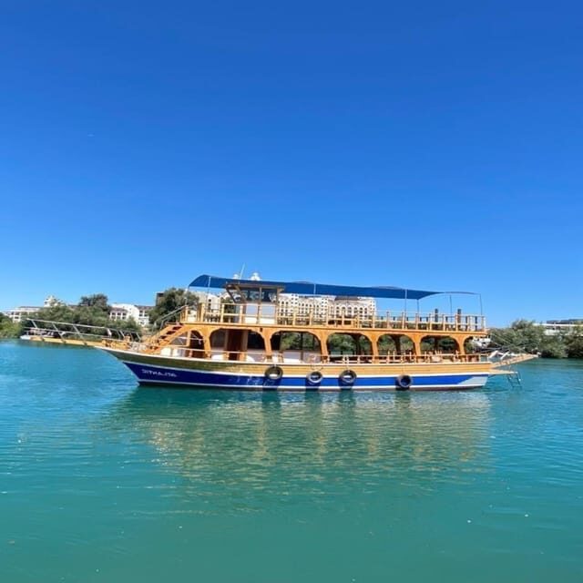 Antalya/ Belek Relax Boat Tour with Lunch & Soft Drinks - Antalya Cliffs, A Sea Cave, And Bababurun Waterfall Stops