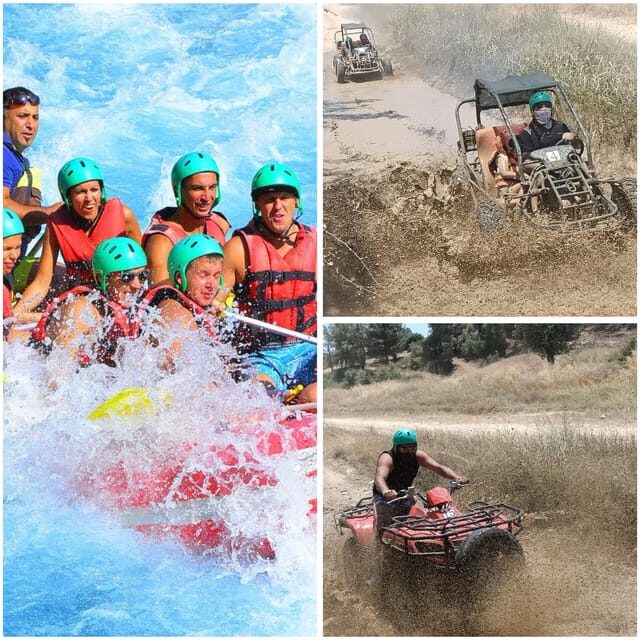 Antalya: Buggy or Quad and Rafting Tour with Lunch - Key points you’ll care about