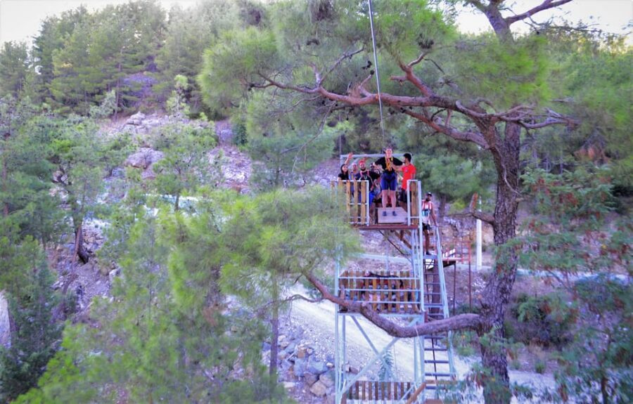 Antalya: Canyoning, Rafting, Quad, Jeep & Zipline with Lunch - Lunch by the river: when you’ll eat and what to plan