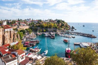 Antalya: City Tour with Boat Trip, Old Town & Waterfalls - The Mediterranean boat cruise: your chance to see the falls differently