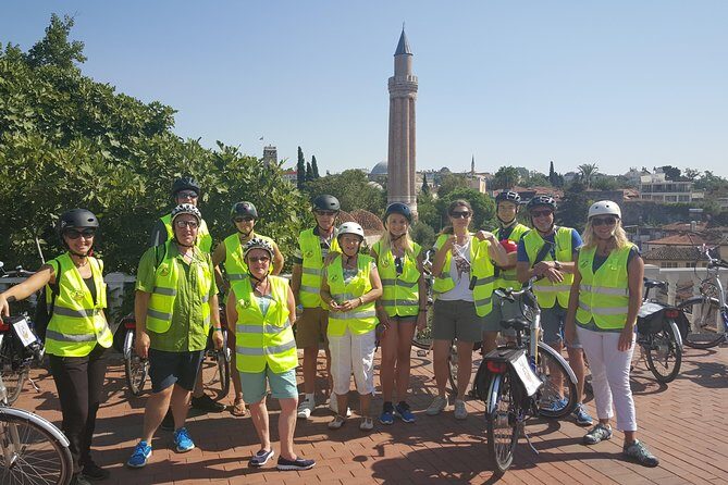 Antalya Electric Bike Tour - Mermerli Beach, Ottoman mosques, and the glass pyramid vibe