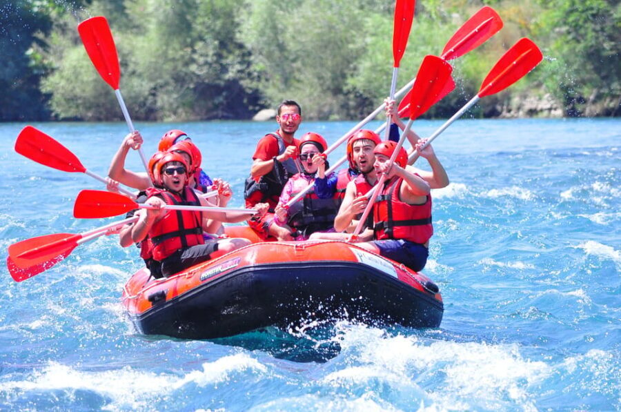 Antalya: Full-Day Rafting Tour with Lunch and Transportation - Timing on the river: the halfway break and the pace of the day