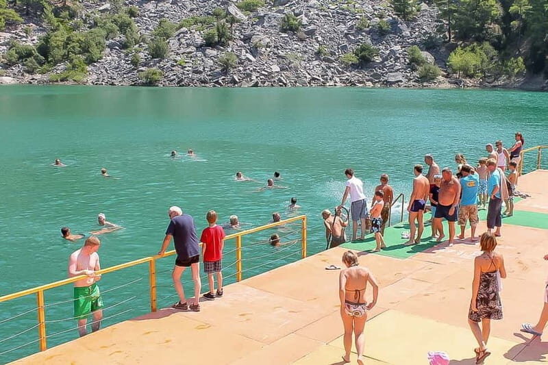 Antalya: Green Canyon Boat Trip w/Lunch near Green Lake - The little guide touches that turn it from scenic to smooth