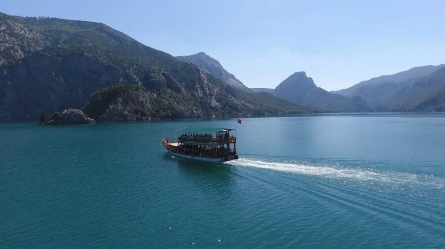 Antalya: Green Canyon Boat Trip with Lunch & Soft Drinks - Swim stops in crystal-clear water (and how to plan your dip time)