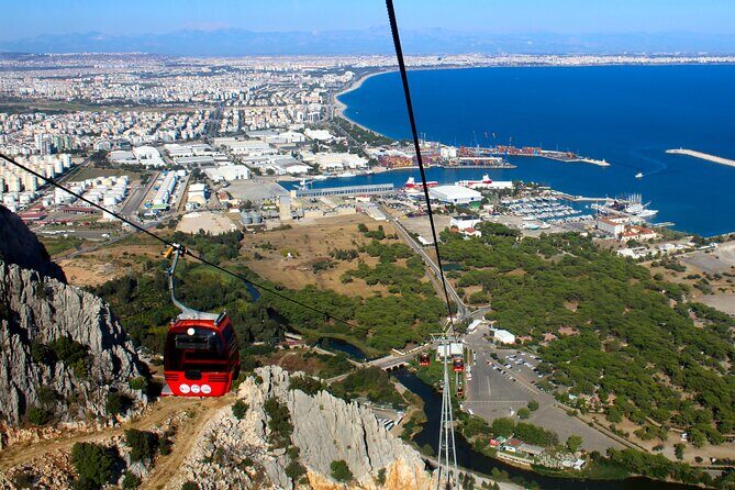 Antalya Guided City Tour with Waterfall - Stop 7: Tünektepe Teleferik cable car for panoramic city views (extra cost)