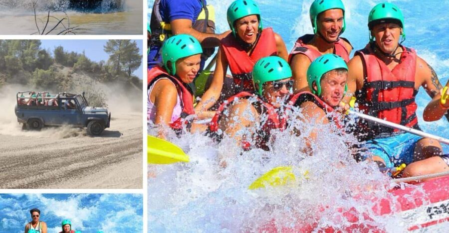 Antalya: Jeep Safari,Rafting,Canyon Visit with Lunch - Quick hits before you go