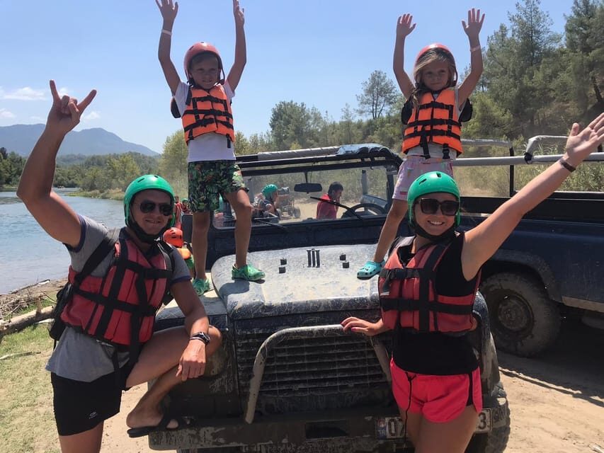 Antalya: Jeep Safari,Rafting,Canyon Visit with Lunch - What to wear and bring so the day stays comfortable