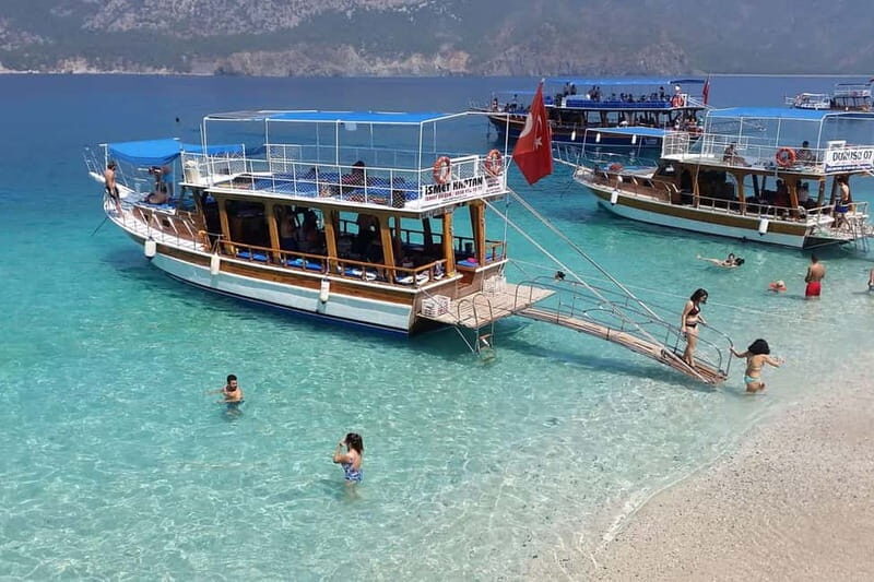 Antalya/Kemer: Adrasan Suluada Island Boat Tours with Lunch - Lunch on the boat: fish, pasta, and eating with sea views