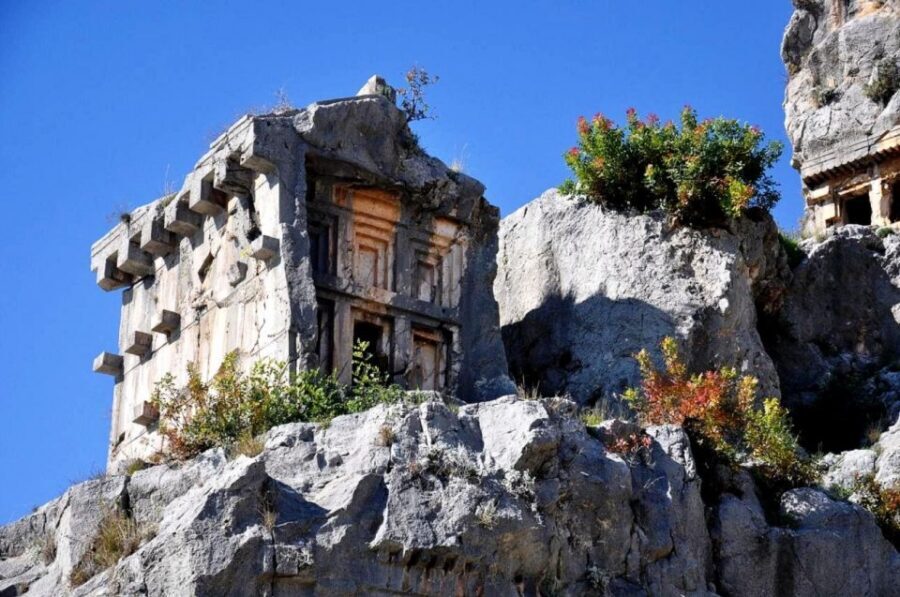 Antalya/Kemer: Kekova Sunken City, Demre & Lycia Day Tour - The Swim Near Kekova: Clear Water, Real Cold, Good Fun
