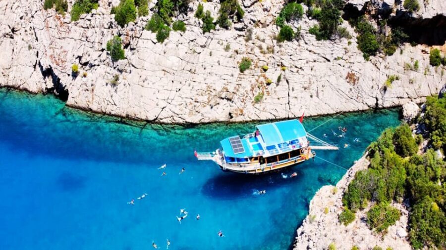 Antalya/Kemer: Porto Genoese Boat Trip & Mud Bath with Lunch - Price and value: what $45 buys you (and what it doesn’t)