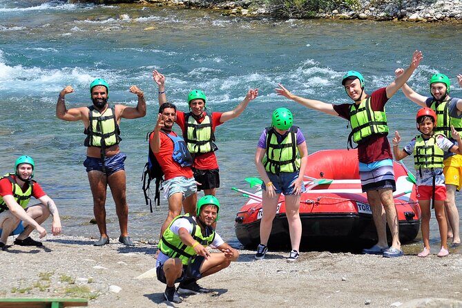 Antalya : Koprulu Canyon Rafting with Lunch and Pick up - Pickup across Antalya: saving time without the hassle