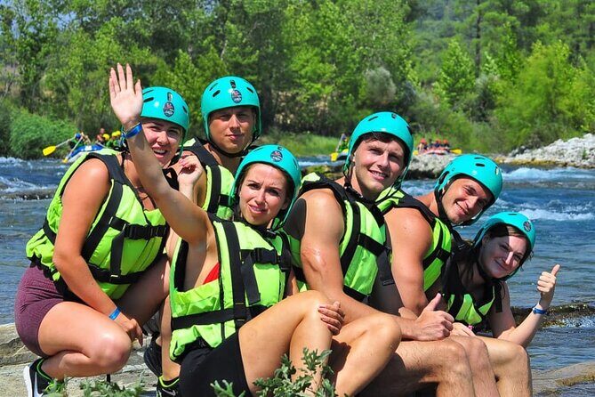 Antalya : Koprulu Canyon Rafting with Lunch and Pick up - Safety, gear, and the role of the guide
