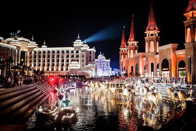Antalya Land of Legends Night Show With Boat Parade - The Boat Parade and Night Lighting: Fairy Tales, Lasers, and Music