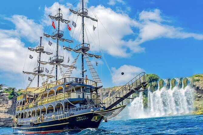 Antalya Lara Pirate Boat Trip w/Soft Drinks, Lunch & Pickup - Key highlights to know before you go