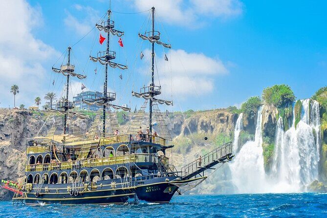 Antalya Lara Pirate Boat Trip w/Soft Drinks, Lunch & Pickup - Kids’ entertainment: animation, face painting, and foam