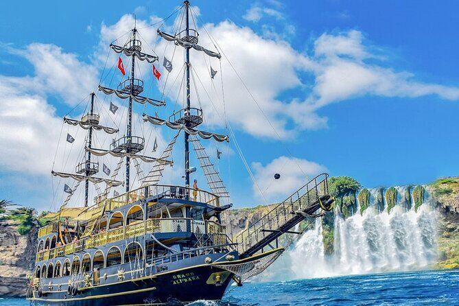 Antalya Lara Pirate Boat Trip w/Soft Drinks, Lunch & Pickup - Price check: why $25 can make sense