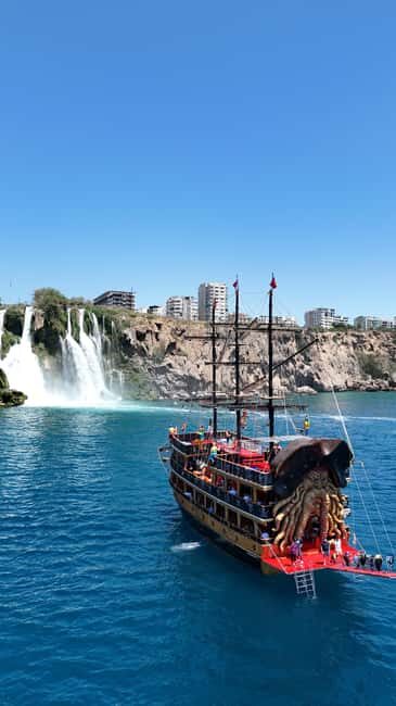 Antalya: Lara Pirate Boat Trip with Lunch and Pickup - Onboard comfort, lunch, and what to pack