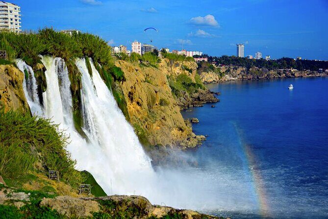 Antalya Luxury Old Town Tour with Cable Car & Boat Trip - Konyaalti lunch near the water: what’s included and what to add