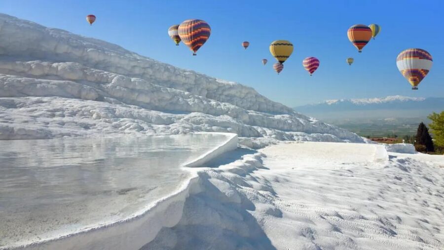 Antalya: Pamukkale Guided Tour With Optional Balloon Flight - Pamukkale terraces: what to do with your feet (and your photos)