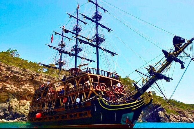 Antalya Pirate Boat from Kemer - Tekirova and Cennet Bay: lunch plus a calm swim window