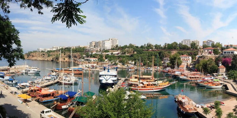 Antalya Private City Tour Waterfalls and Old Town Boat Tour - Düden Waterfalls: Lower Falls with a real 40-meter drop