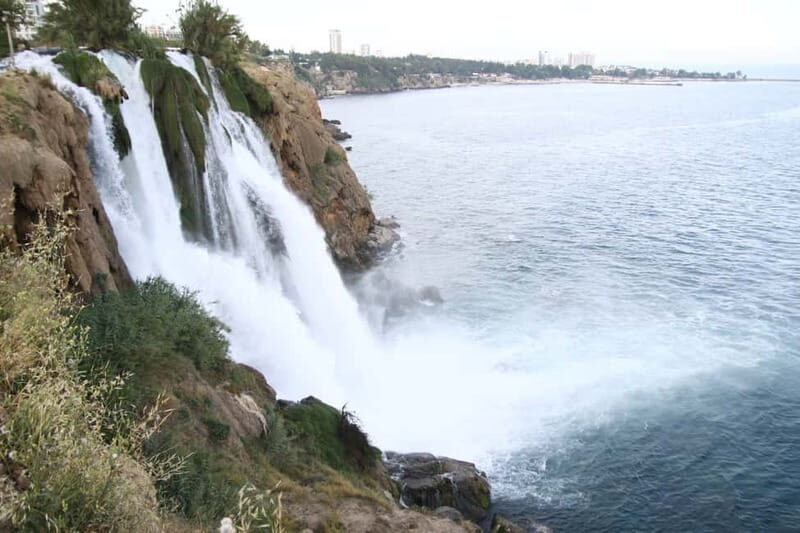 Antalya Private City Tour Waterfalls and Old Town Boat Tour - Kaleiçi old town: Ottoman streets plus Roman Hadrian’s Gate