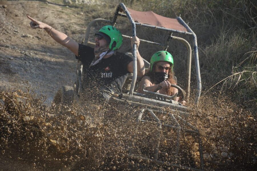 Antalya: Private Rafting, Zipline, Quad or Buggy w/ Lunch - Buggy or quad bike on mountain trails: dust, rocks, and control