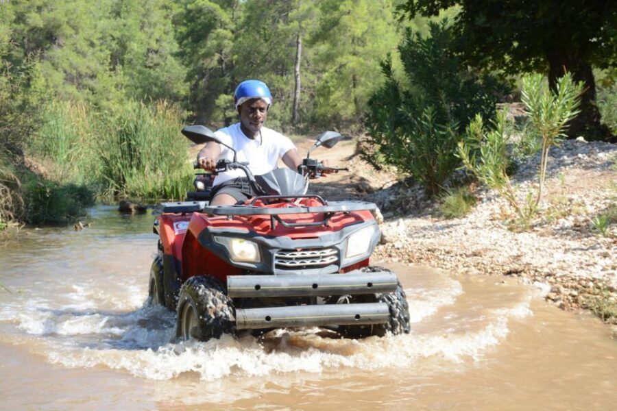 Antalya: Quad (ATV) Safari Tour with Hotel Transfers - The Helmet, the Instructor, and the Start-Up Moment