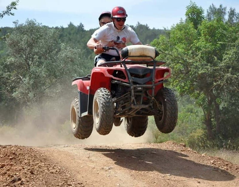 Antalya: Quad-Bike Excursion in Side Forest & Hotel Pick-Up - Riding the Taurus trails: dirt tracks, mud, and pine forest