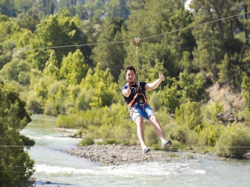 Antalya Rafting, Buggy/Quad, Zipline & Lunch with Swim Break - Köprülü Canyon National Park is the whole point