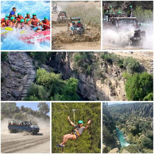 Antalya: Rafting Jeep Buggy&Quad Safari zipline canyon visit - A packed Antalya day that actually makes sense