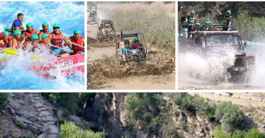 Antalya: Rafting Jeep Buggy&Quad Safari zipline canyon visit - Jeep safari through canyons and valleys: the views break the pace