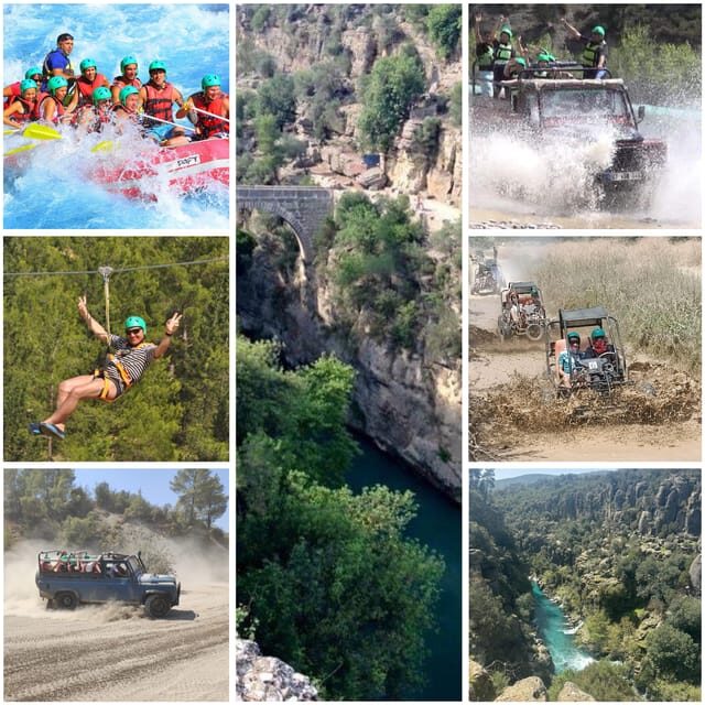 Antalya: Rafting Jeep Buggy&Quad Safari zipline canyon visit - Zipline: the short flight that changes how you see the canyon