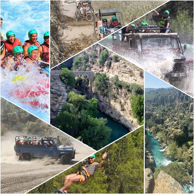 Antalya: Rafting Jeep Buggy&Quad Safari zipline canyon visit - Getting geared up: the part that saves your day