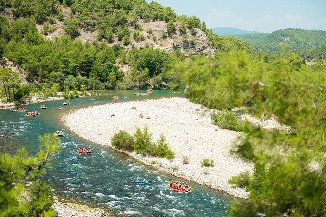 Antalya Rafting Tour - Dinner, the final paddling run, and changing back into real clothes