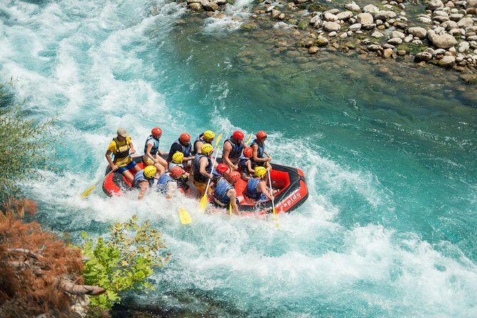 Antalya Rafting Tour - Lunch on the beach: views, buffet food, and a real reset