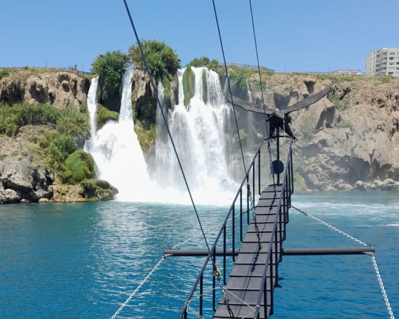 Antalya: Relax Boat Trip with Lunch to the Duden Waterfall - Key highlights