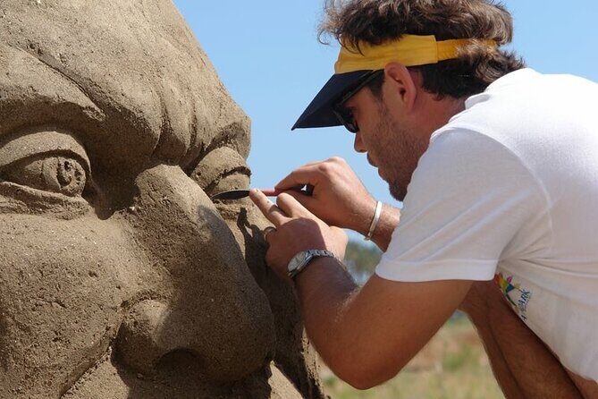 Antalya Sand Sculpture Museum Admission Ticket - Night LED lighting: when the sculptures become a show