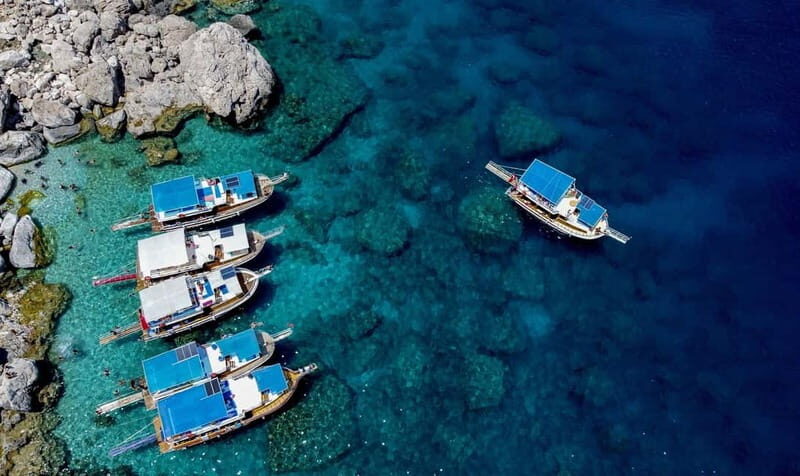 Antalya: Suluada Island Boat Trip with Lunch & Hotel Pickup - Cruise time back to Adrasan, then the long return to Antalya
