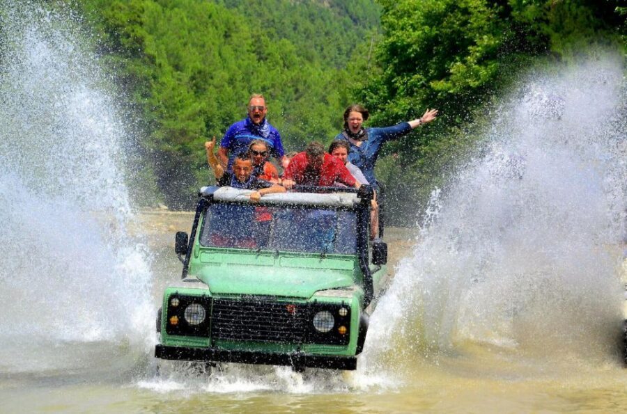 Antalya: Super Combo Quad, Buggy, Rafting & Zipline w/Lunch - Monster Safari Quad or Buggy: The Muddy Confidence Builder