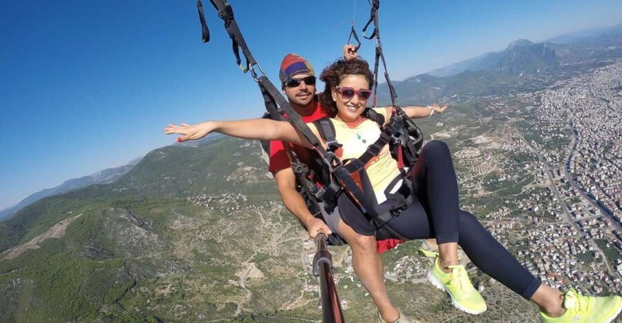 Antalya: Tandem Paragliding Experience with Transfer - Tandem Paragliding Over Alanya: What You’ll See in Those 20 Minutes