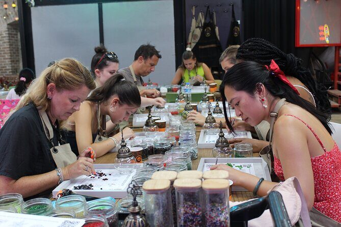 Antalya: Turkish Mosaic Lamp Workshop in Old Town – All Included - Turkish hospitality: tea, coffee, and sweets while you craft