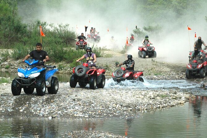 ATV Adventure Antalya with Hotel Pick-Up - The waterfall note: you’ll circle it, not enter it
