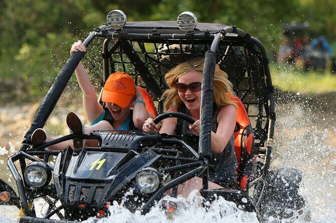 Belek Combo Tour 3 in 1 Rafting Buggy Zipline With Lunch - Buggy safari in the mountains: dust, mud, and real obstacles