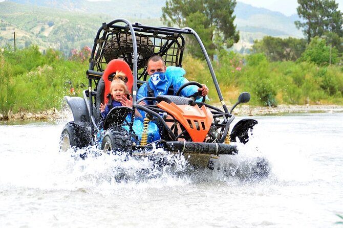 Belek Combo Tour 3 in 1 Rafting Buggy Zipline With Lunch - Zipline over the river: quick transfer, big adrenaline