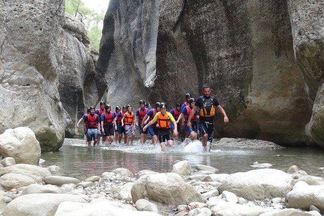 Canyoning and Rafting Adventure incl. Lunch from Belek - What to Pack: Water Shoes and the Comfort Stuff That Matters
