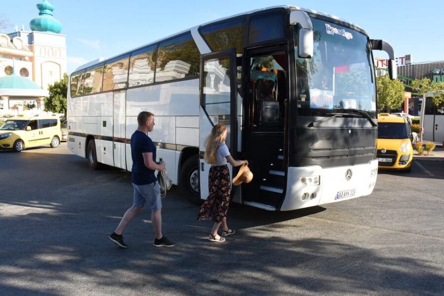 City of Side: City Tour including Waterfalls and Cable Car - The Düden/Heartuzkaldıran waterfall stop: 38 meters, fast photos
