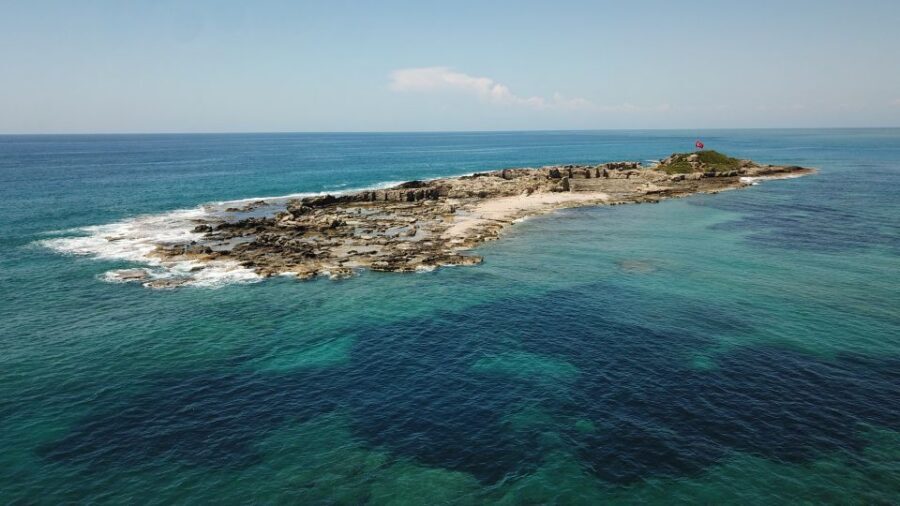 City of Side: Dolphin Island Boat Tour with BBQ & Foam Party - Side Sail With Hotel Pickup: What the day starts like