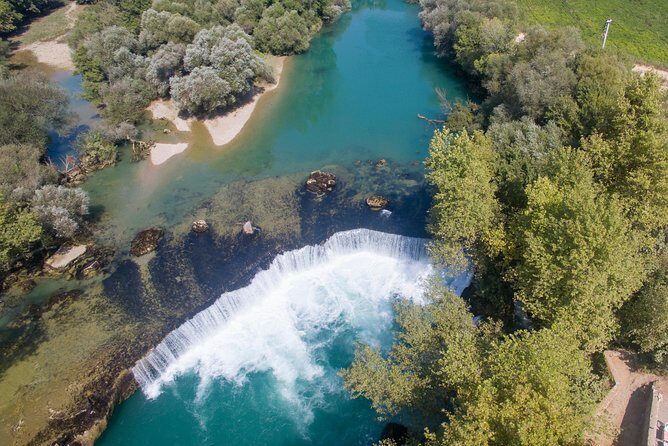 City of Side: Electric Catamaran Cruise & Lunch & Waterfall - Manavgat Waterfall: worth seeing, but budget for the fee